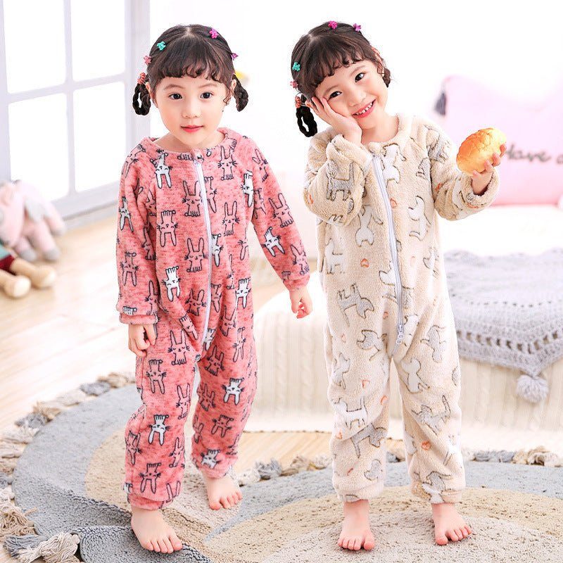 Autumn and winter infant pajamas - Luxury 0 by Shop Luxe Look