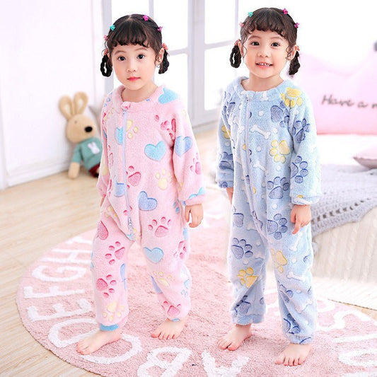 Autumn and winter infant pajamas - Luxury 0 by Shop Luxe Look