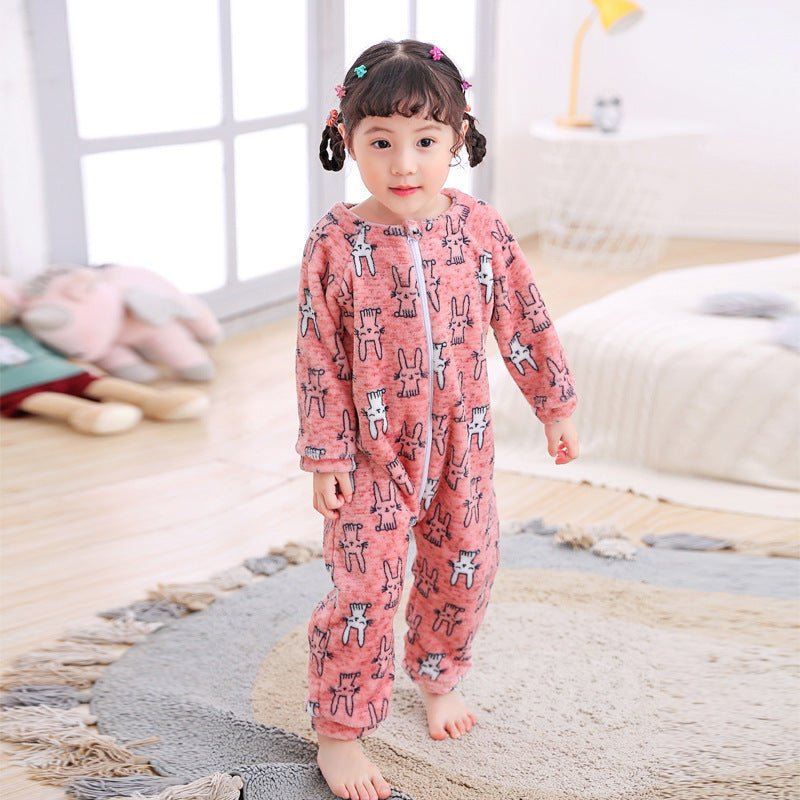 infant pajamas-Autumn and winter infant pajamas-shopluxelook.store