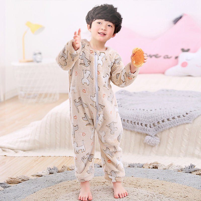 infant pajamas-Autumn and winter infant pajamas-shopluxelook.store