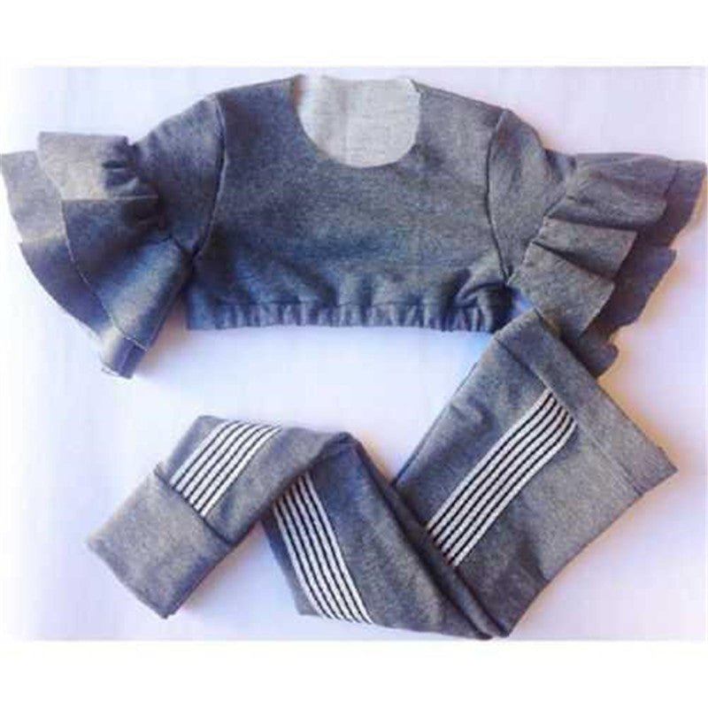 Autumn kids baby girls t-shirt pants outfits girl clothes 2p-Autumn Kids Baby Girls t shirt Pants Outfits girl Clothes 2P-shopluxelook.store