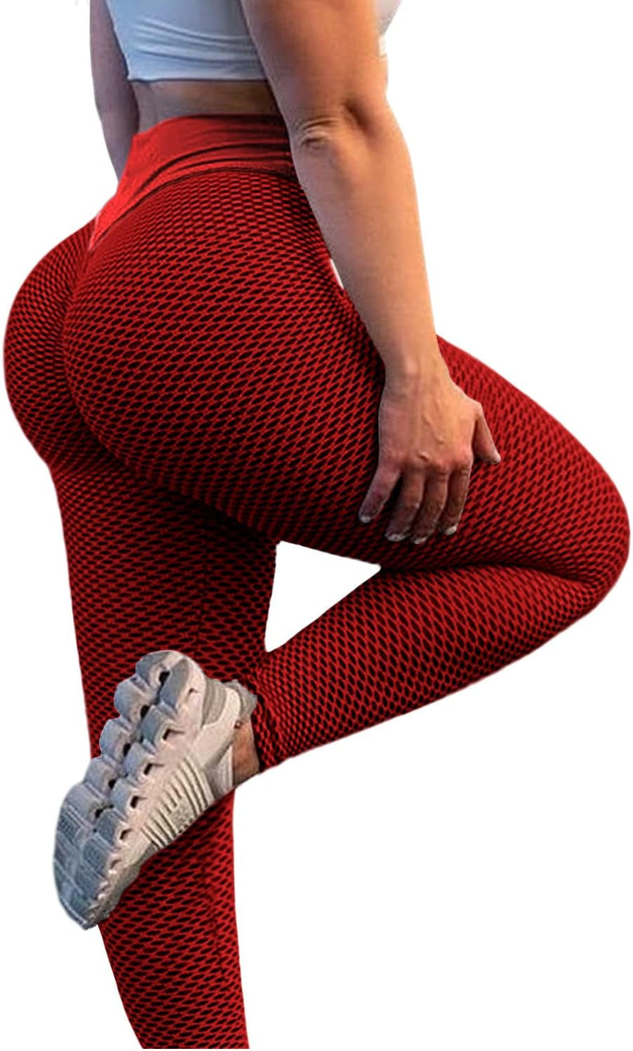 Christmas Leggings TIK Tok Leggings for Women Butt Lifting Sexy Textur