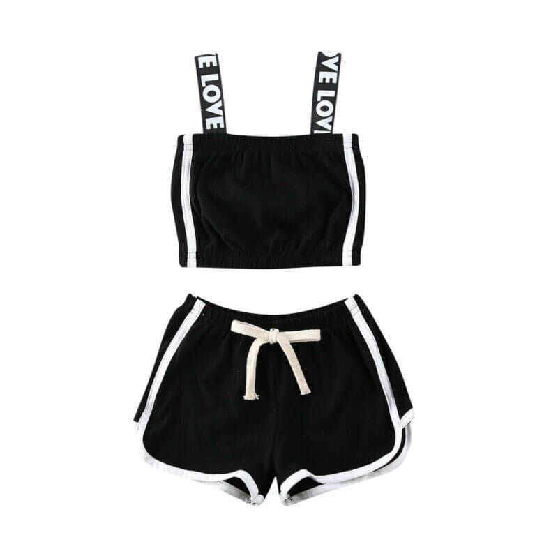 baby girl children's clothing-Baby Girl Children's Clothing Shirt Shorts-shopluxelook.store