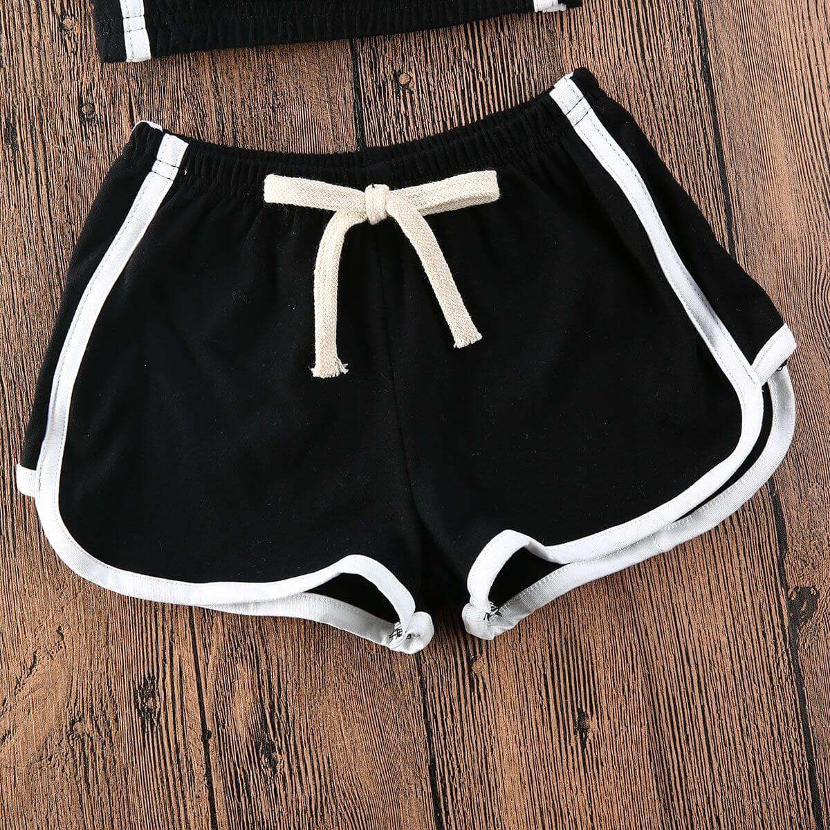 baby girl children's clothing-Baby Girl Children's Clothing Shirt Shorts-shopluxelook.store