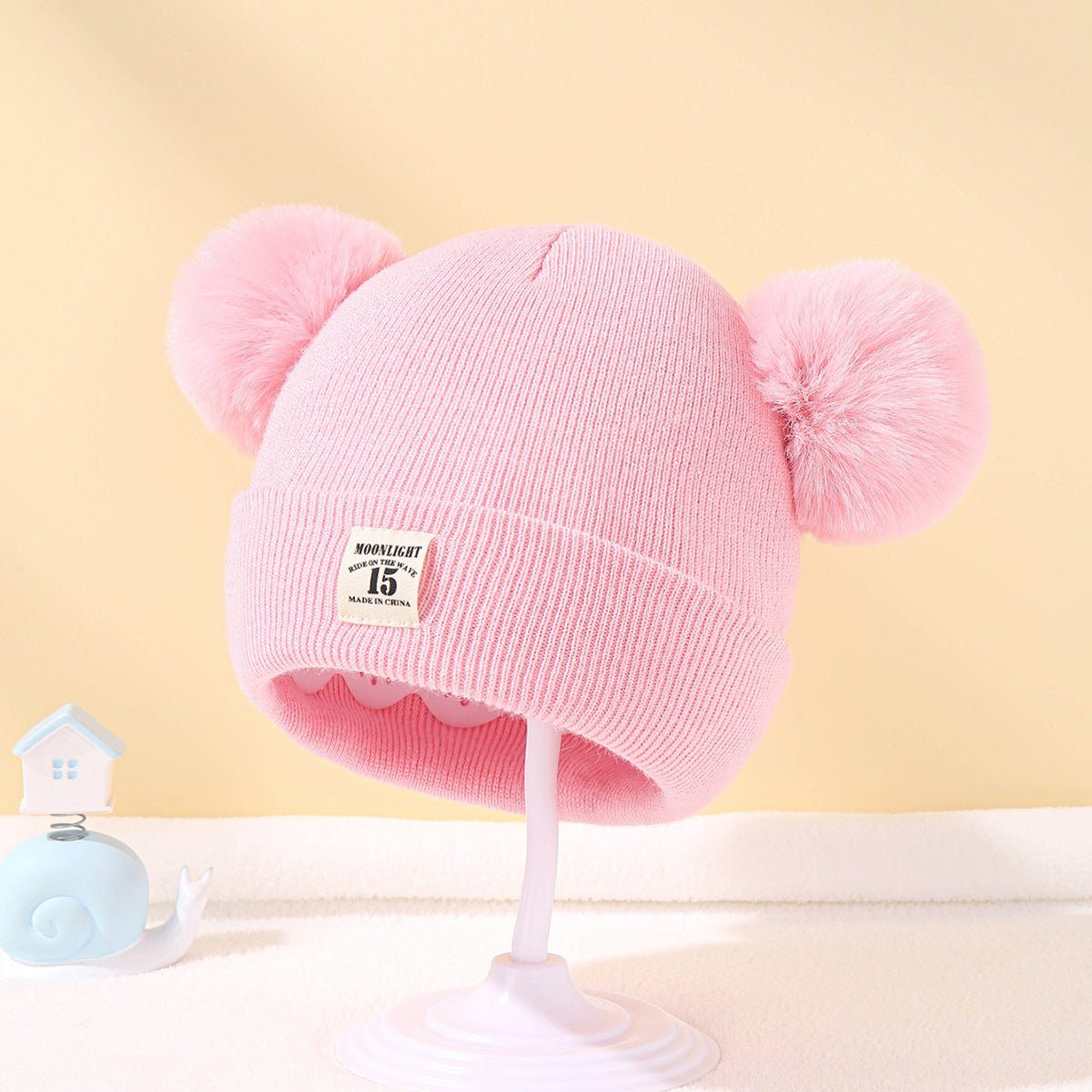 baby hat-Baby Hat Autumn And Winter Woolen Cap-shopluxelook.store