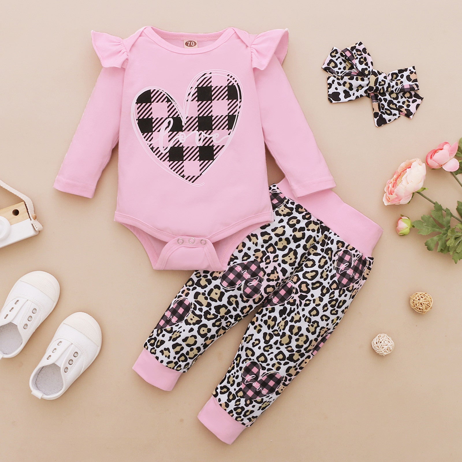 baby long sleeve jumpsuit-Baby Long Sleeve Jumpsuit Pants Clothing Set-shopluxelook.store