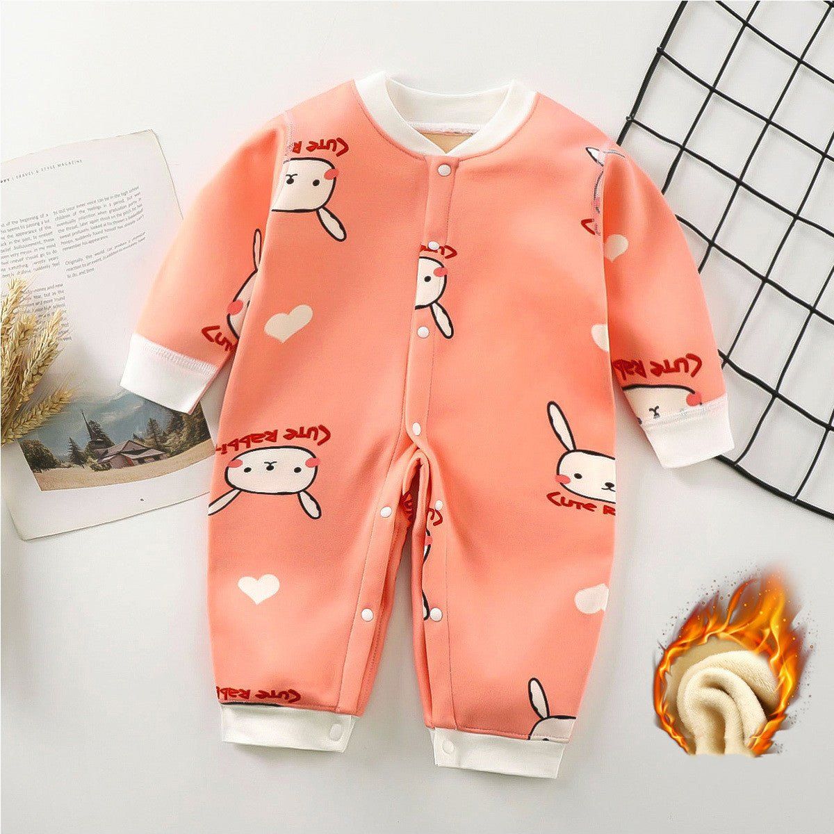 Baby Onesies Spring Autumn And Winter Clothes - Luxury 0 by Shop Luxe Look