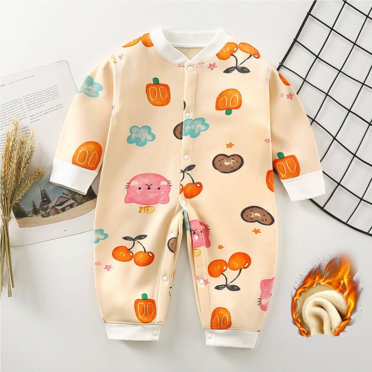 baby onesies-Baby Onesies Spring Autumn And Winter Clothes-shopluxelook.store