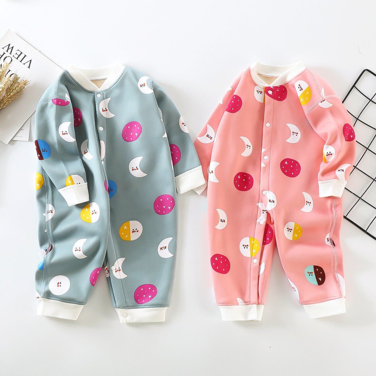 baby onesies-Baby Onesies Spring Autumn And Winter Clothes-shopluxelook.store