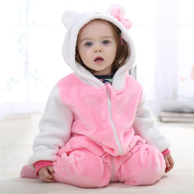 Three-dimensional baby jumpsuit-Baby three-dimensional flannel Jumpsuit-shopluxelook.store