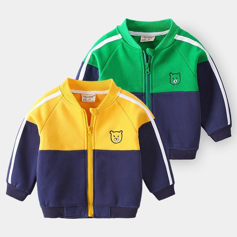 baseball uniform-Baseball Uniform Cute Boy Jacket Kid Boy-shopluxelook.store