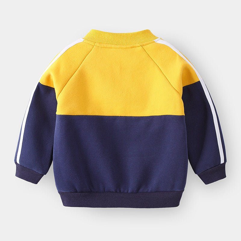 Baseball Uniform Cute Boy Jacket Kid Boy - Luxury 0 by Shop Luxe Look