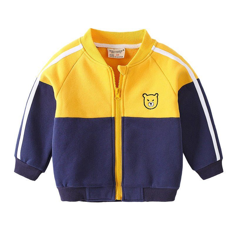 Baseball Uniform Cute Boy Jacket Kid Boy - Luxury 0 by Shop Luxe Look