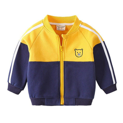 Baseball Uniform Cute Boy Jacket Kid Boy - Luxury 0 by Shop Luxe Look