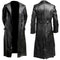 Black Leather Trench Coat-shopluxelook.store