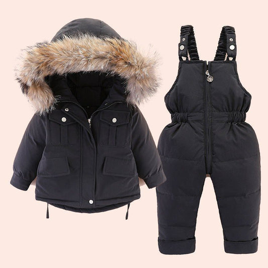 Boys and girls winter down jacket suits - Luxury 0 by Shop Luxe Look