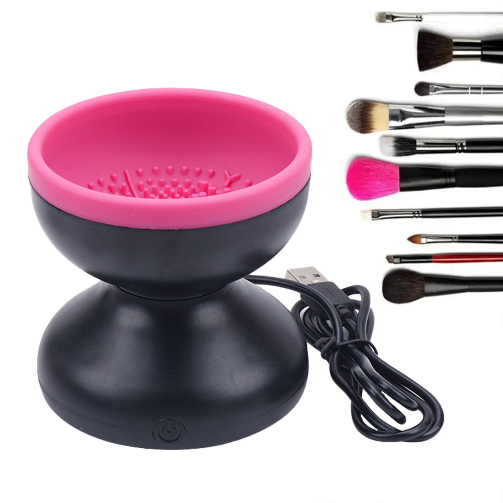 Electric Makeup Brush Cleaner Machine Portable Automatic USB Cosmetic 