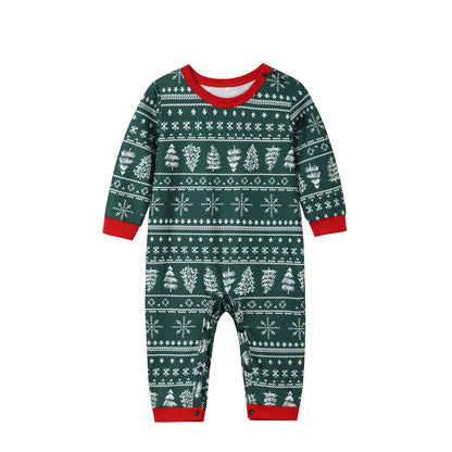 2023 Festive Family Matching Pajamas Set - Perfect for Mom, Dad, Kids & Baby Girl! Cozy Sleepwear for Holiday Cheer!