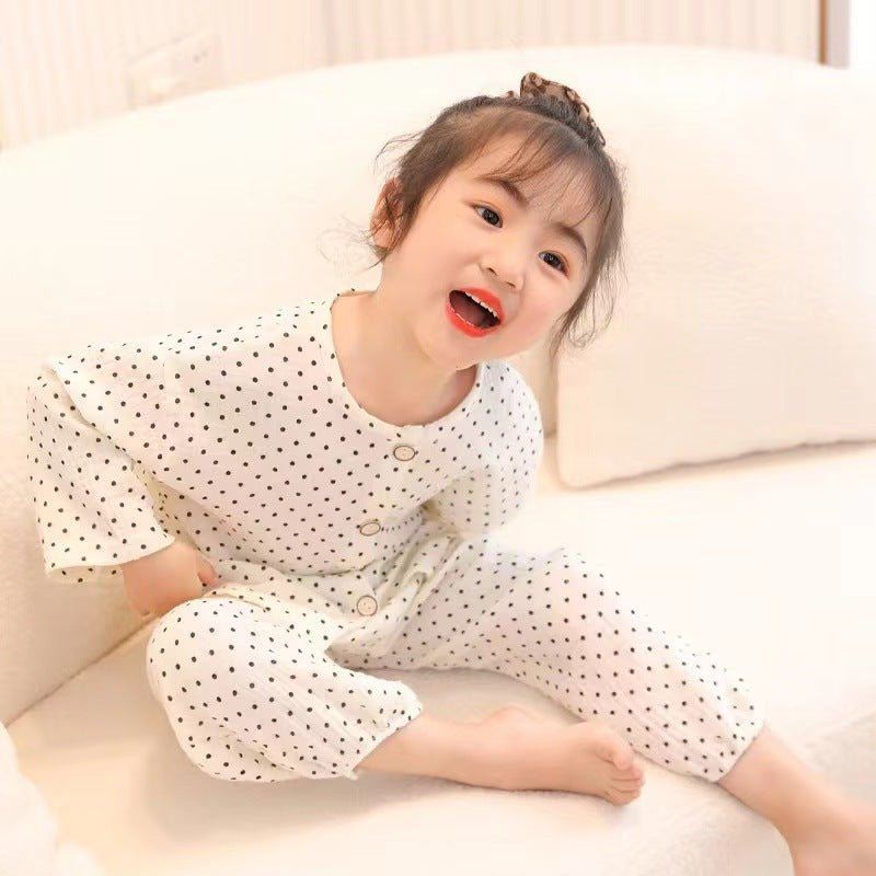 Cartoon Cotton Children's Pajama Set - Luxury 0 by Shop Luxe Look