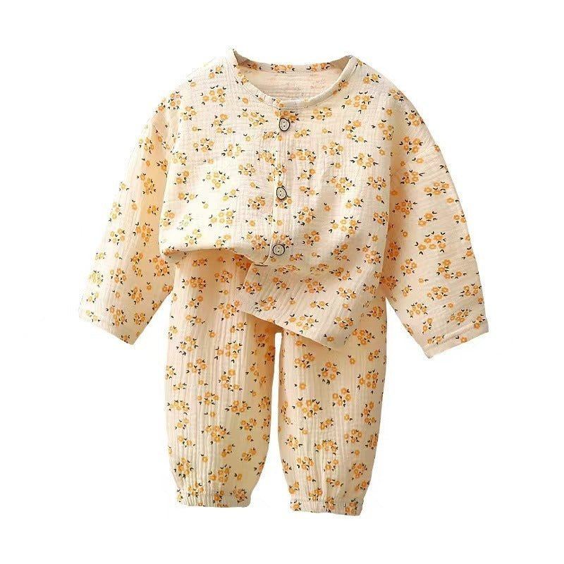 Cartoon Cotton Children's Pajama Set - Luxury 0 by Shop Luxe Look