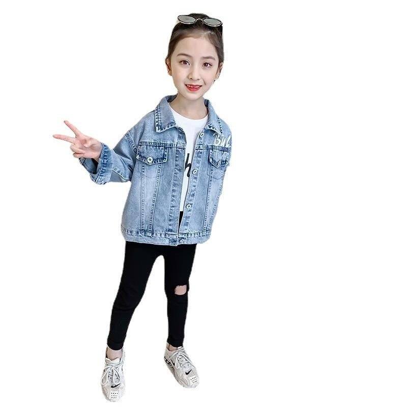 Cartoon Jacket Clothes Children Denim Tops - Luxury 0 by Shop Luxe Look