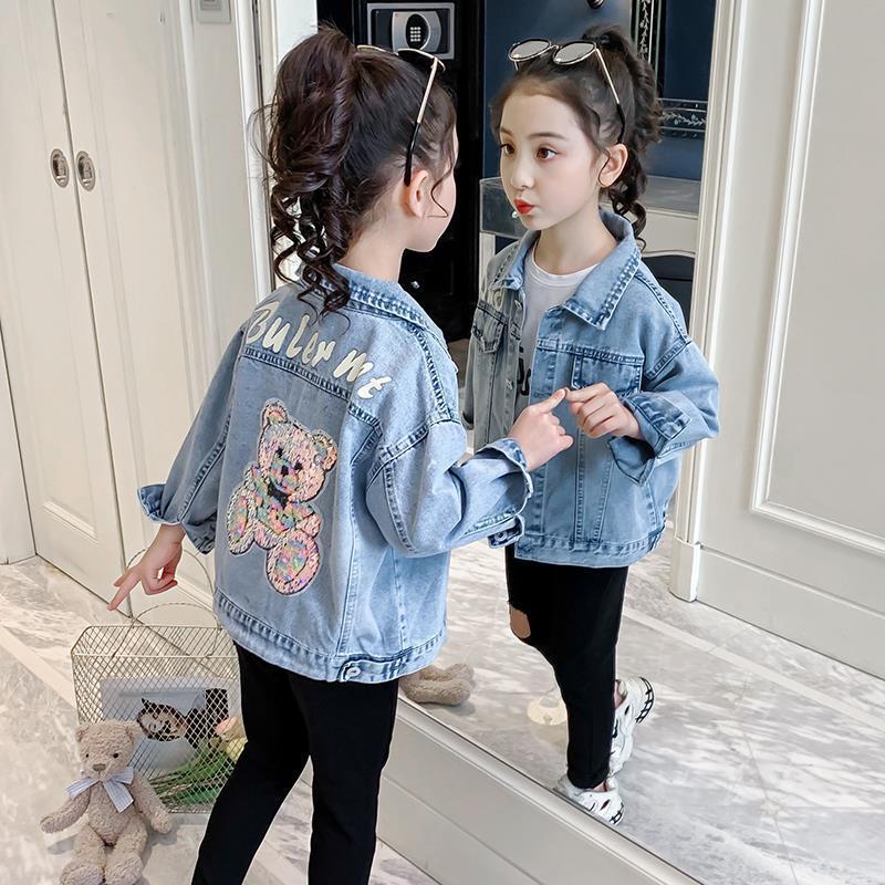 Cartoon Jacket Clothes Children Denim Tops-shopluxelook.store