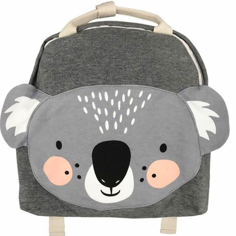 Cartoon Three-dimensional Animal Backpack Children's School Bag-shopluxelook.store