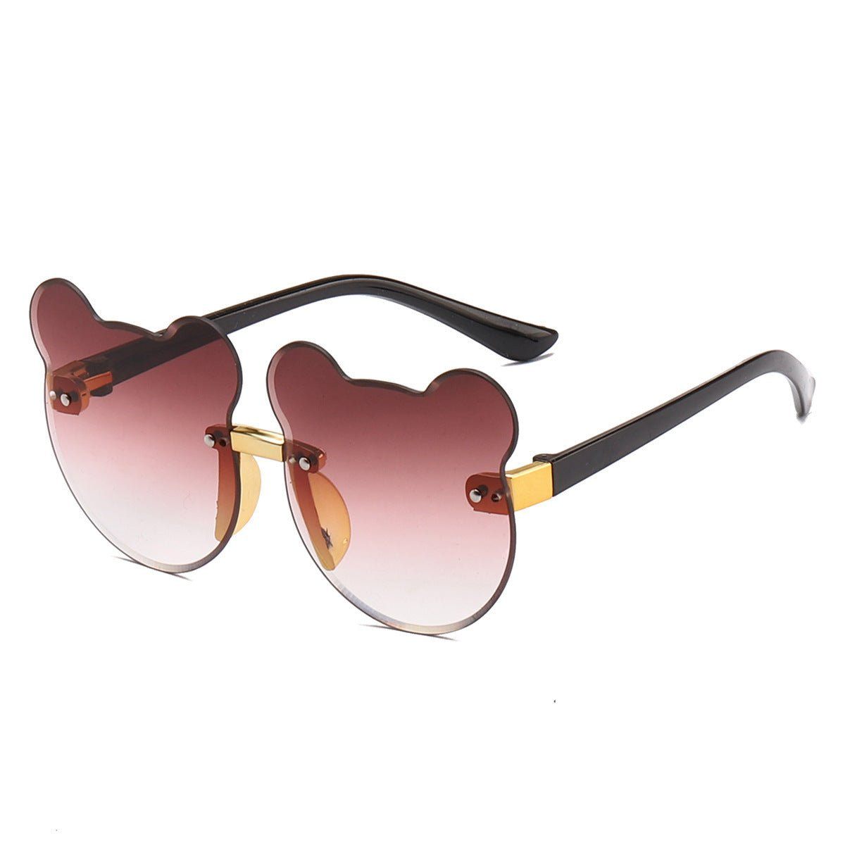 Cat Ear Kids Sunglasses Frameless Shape - Luxury 0 by Shop Luxe Look