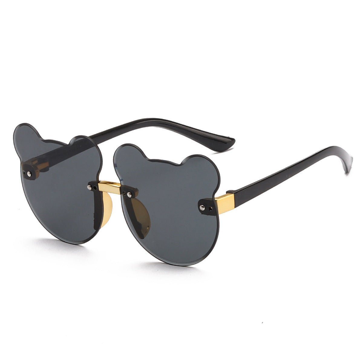 cat ear kids sunglasses-Cat Ear Kids Sunglasses Frameless Shape-shopluxelook.store