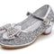 Children's bow high heel crystal shoes - Luxury 0 by Shop Luxe Look