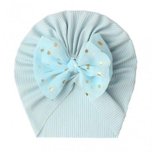 Children's Bow Knot Pullover Hat Baotou