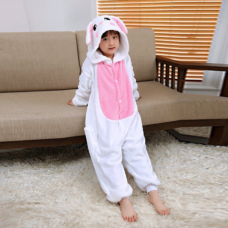 Children's Cartoon One - piece Pajamas For Home Wear - Luxury 0 by Shop Luxe Look