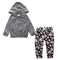 Children's Clothing New Middle And Small Children Autumn Floral Two - Piece Set - Luxury 0 by Shop Luxe Look