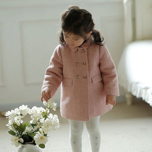 Children's Coat Girls' Woolen Coat High - definition Warm - Luxury 0 by Shop Luxe Look