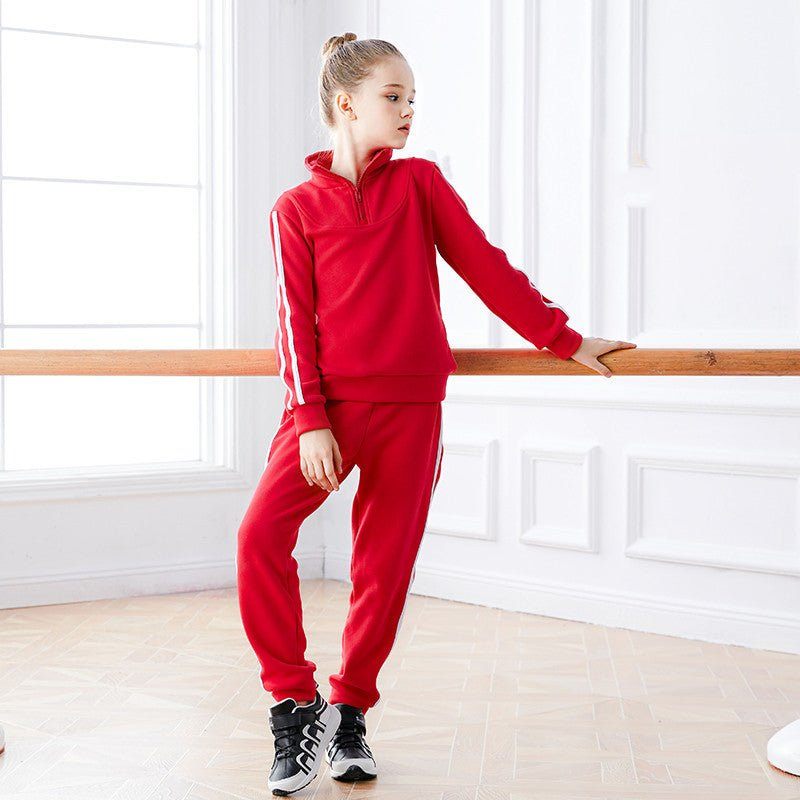 Children's Dance Clothes Dance Practice Clothes Women's Jacket Suits - Luxury 0 by Shop Luxe Look