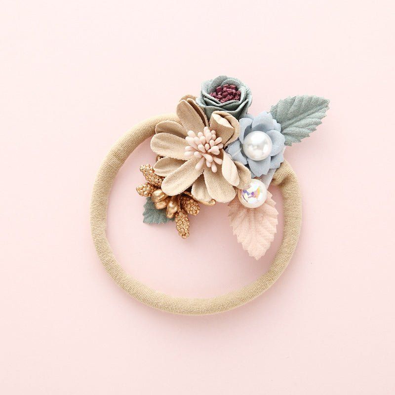 Children's Hair Band With Pearl Hair Band - Luxury 0 by Shop Luxe Look