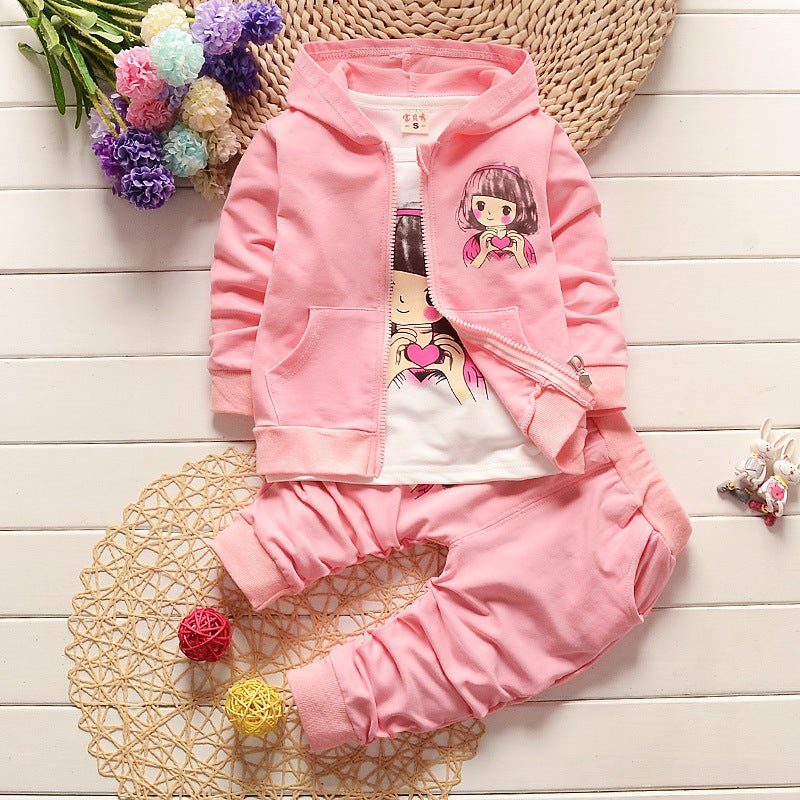 Children's Hoodie Casual Pants Suit - Luxury 0 by Shop Luxe Look