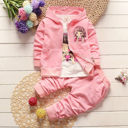 Children's Hoodie Casual Pants Suit - Luxury 0 by Shop Luxe Look