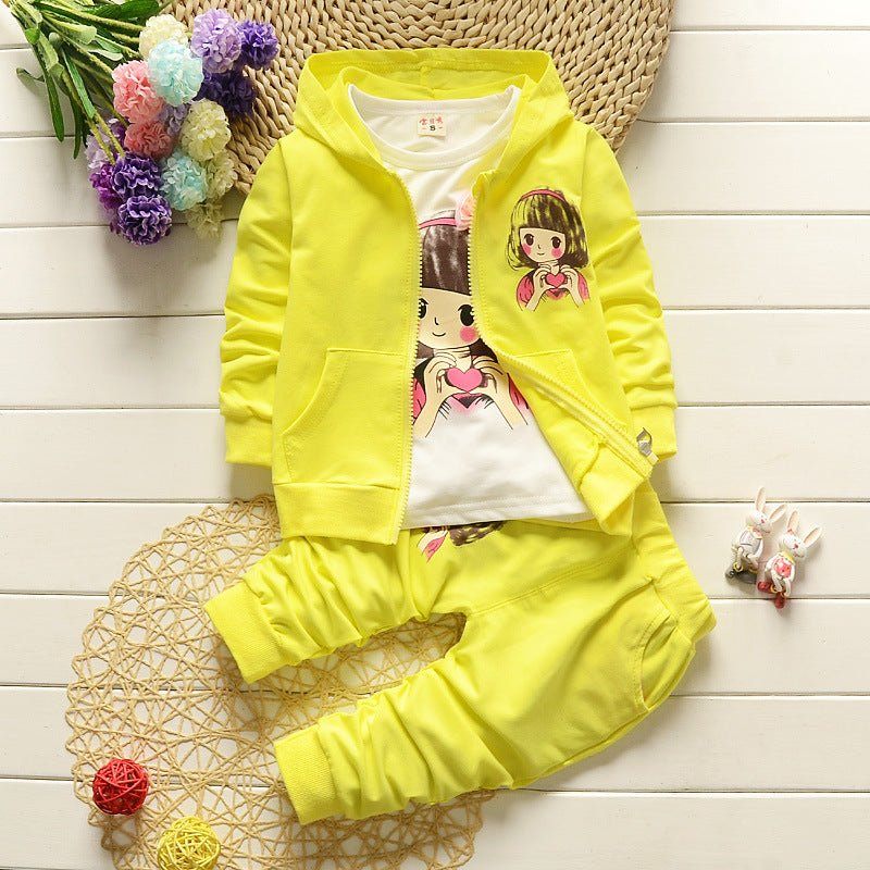 children's hoodie casual pants suit-Children's Hoodie Casual Pants Suit-shopluxelook.store