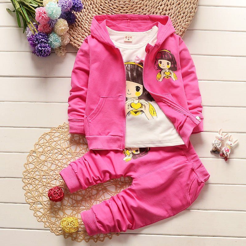 children's hoodie casual pants suit-Children's Hoodie Casual Pants Suit-shopluxelook.store