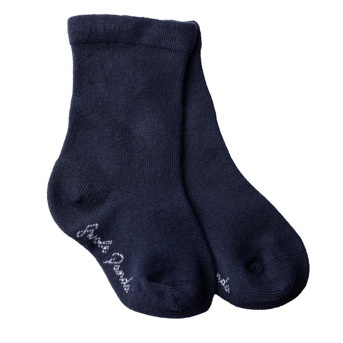 children's navy bamboo socks-Children's Navy Bamboo Socks-shopluxelook.store