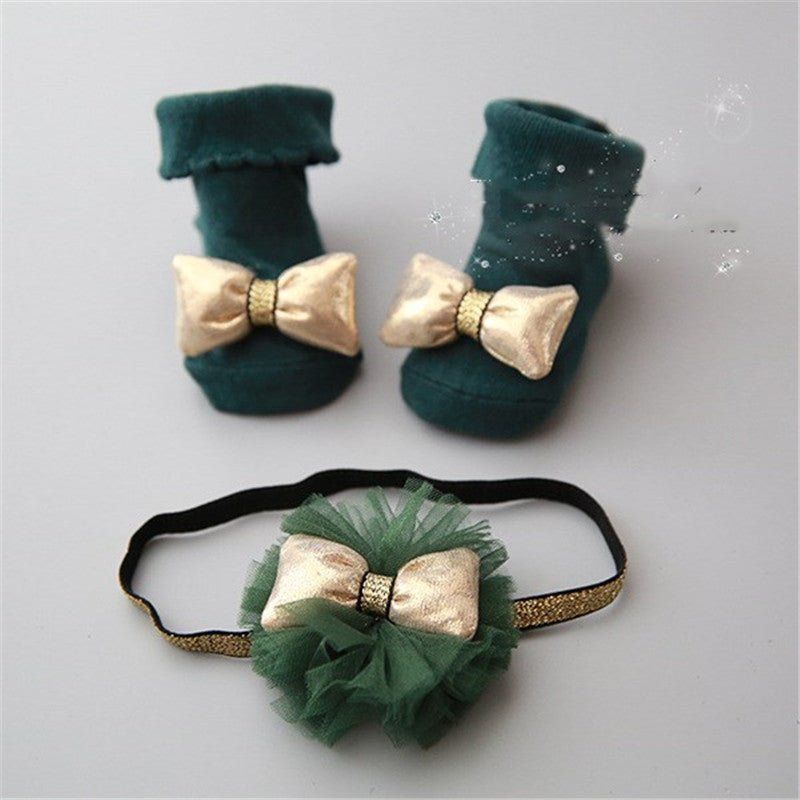 childrens short socks-Children's short socks headband accessories-shopluxelook.store