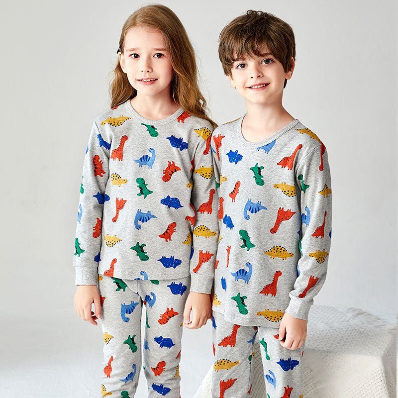 children's underwear-Children's Underwear Set Cotton Boys And Girls Underwear Set Pajamas-shopluxelook.store