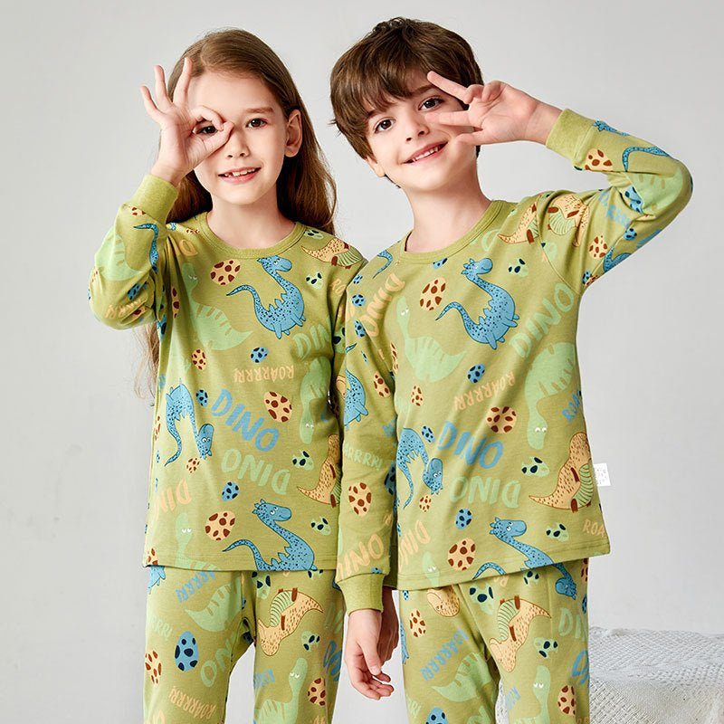 children's underwear-Children's Underwear Set Cotton Boys And Girls Underwear Set Pajamas-shopluxelook.store