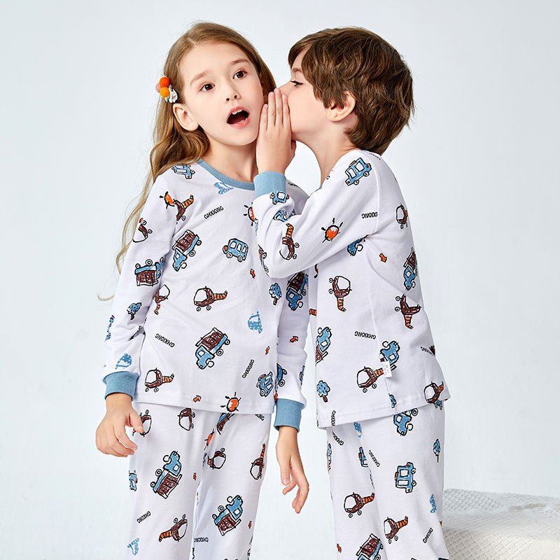 children's underwear-Children's Underwear Set Cotton Boys And Girls Underwear Set Pajamas-shopluxelook.store