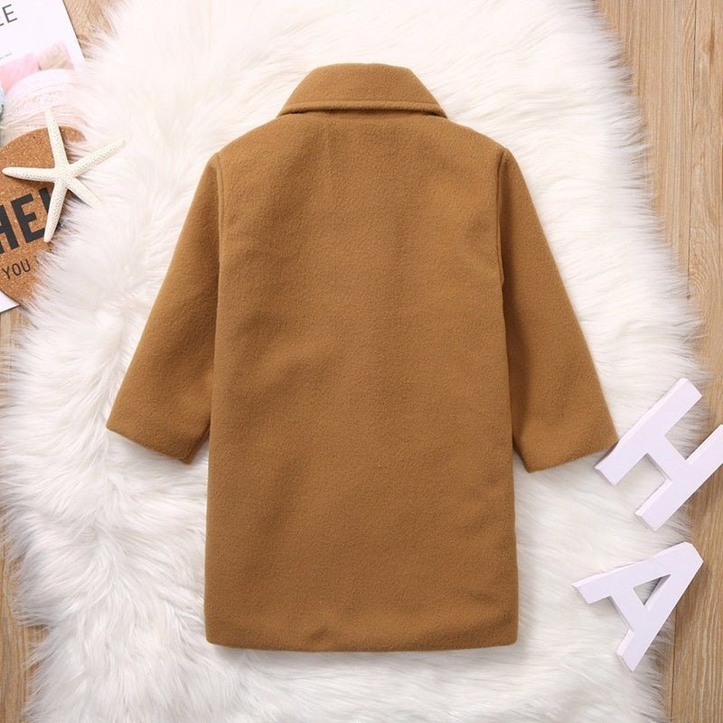 Children's woolen coat-Children's woolen coat-shopluxelook.store