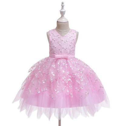 Clothing Baby Girls Middle And Small Children Kindergarten Dresses - Luxury 0 by Shop Luxe Look