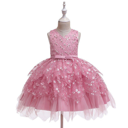 Clothing Baby Girls Middle And Small Children Kindergarten Dresses - Luxury 0 by Shop Luxe Look