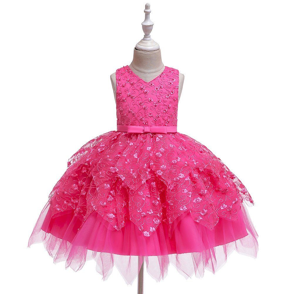 Clothing Baby Girls Middle And Small Children Kindergarten Dresses - Luxury 0 by Shop Luxe Look