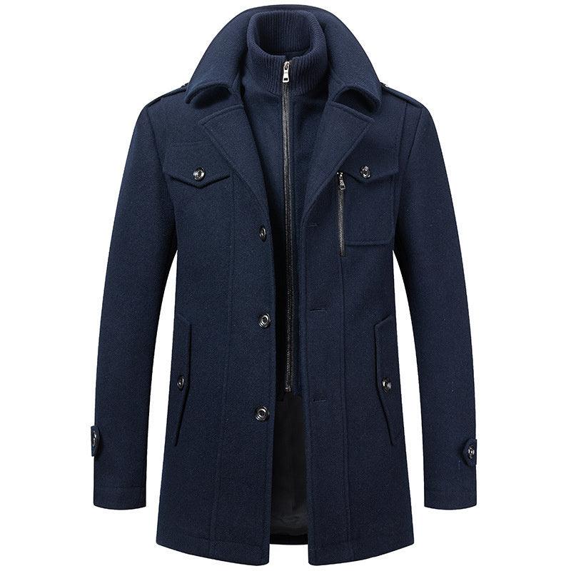 Cold-resistant Plus Cotton Woolen Men's Jacket-shopluxelook.store